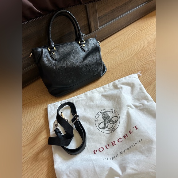 Maison Pourchet brand new bag real leather - Picture 3 of 8
